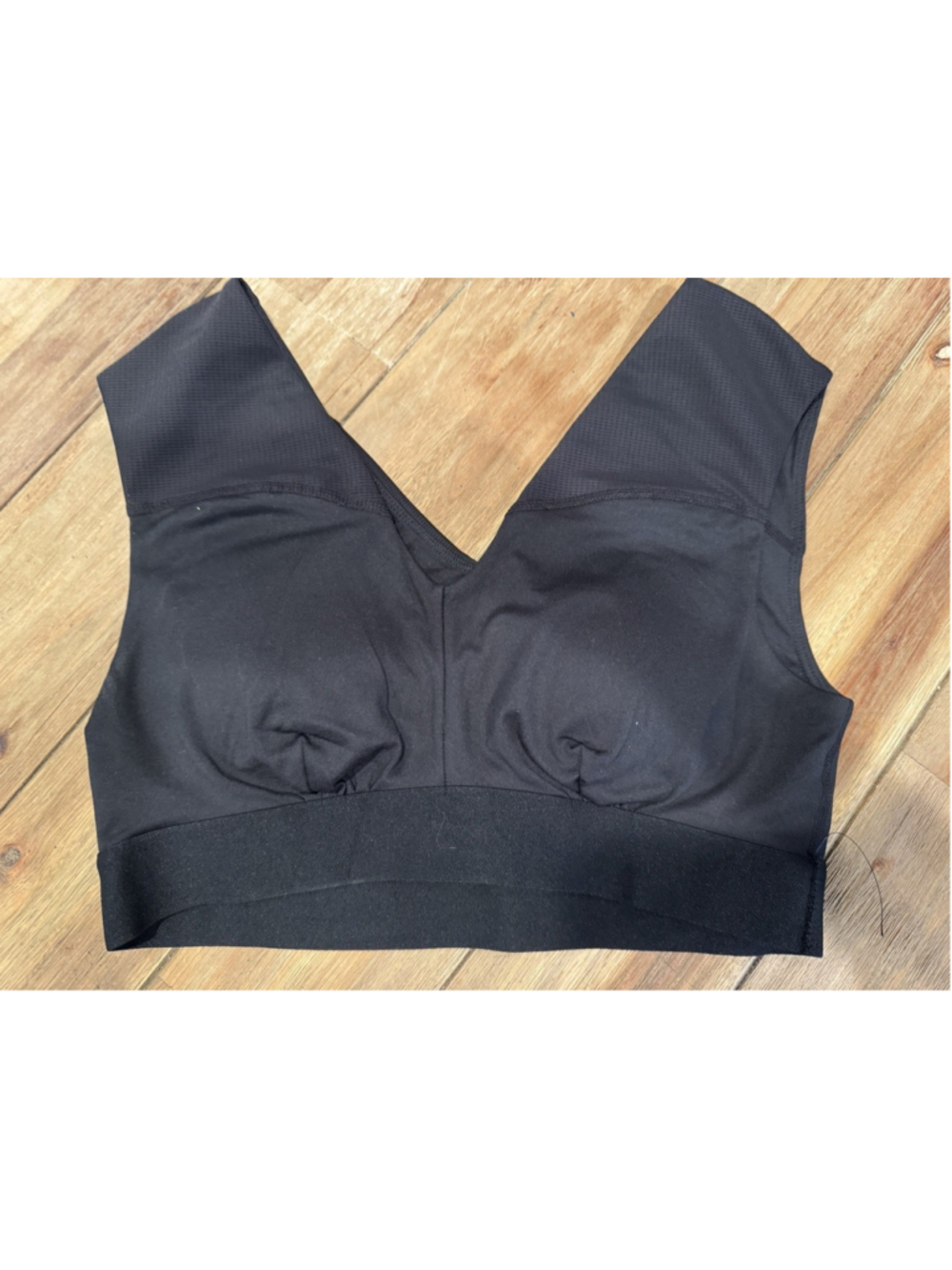 Tommie Copper Zinc Shoulder Support Sports Bra Black Padded Womens M Medium NEW